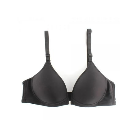 

Fymall Women Push Up Bra Front Closure Bra Adjusted Seamless Lady Underwear