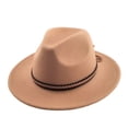 thumbnail image 4 of TIANZEN Adult Western Cowboy Hat Ethnic Style Fedora For Party 8 1/4 Fitted Hats, 4 of 4