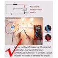 thumbnail image 2 of Al01 Multifunctional Digital Multimeter With Inductance Temperature Measurement Red, 2 of 9