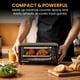 thumbnail image 2 of Elite Gourmet ETO236 - Horno tostador personal compacto de 2 rebanadas con temporizador de 15 minutos y temperatura ajustable, hornear, asar y tostar, color negro, 2 of 5