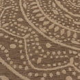 thumbnail image 3 of Mainstays Brown Medallion 6'6" x 9'6" Outdoor Olefin Area Rug, 3 of 8