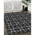thumbnail image 2 of Ahgly Company Indoor Square Patterned Midnight Gray Area Rugs, 7' Square, 2 of 6