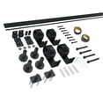 thumbnail image 5 of JUBEST 51" Bi-Folding Barn Sliding Door Hardware Top Mount Track Kit, 5 of 5