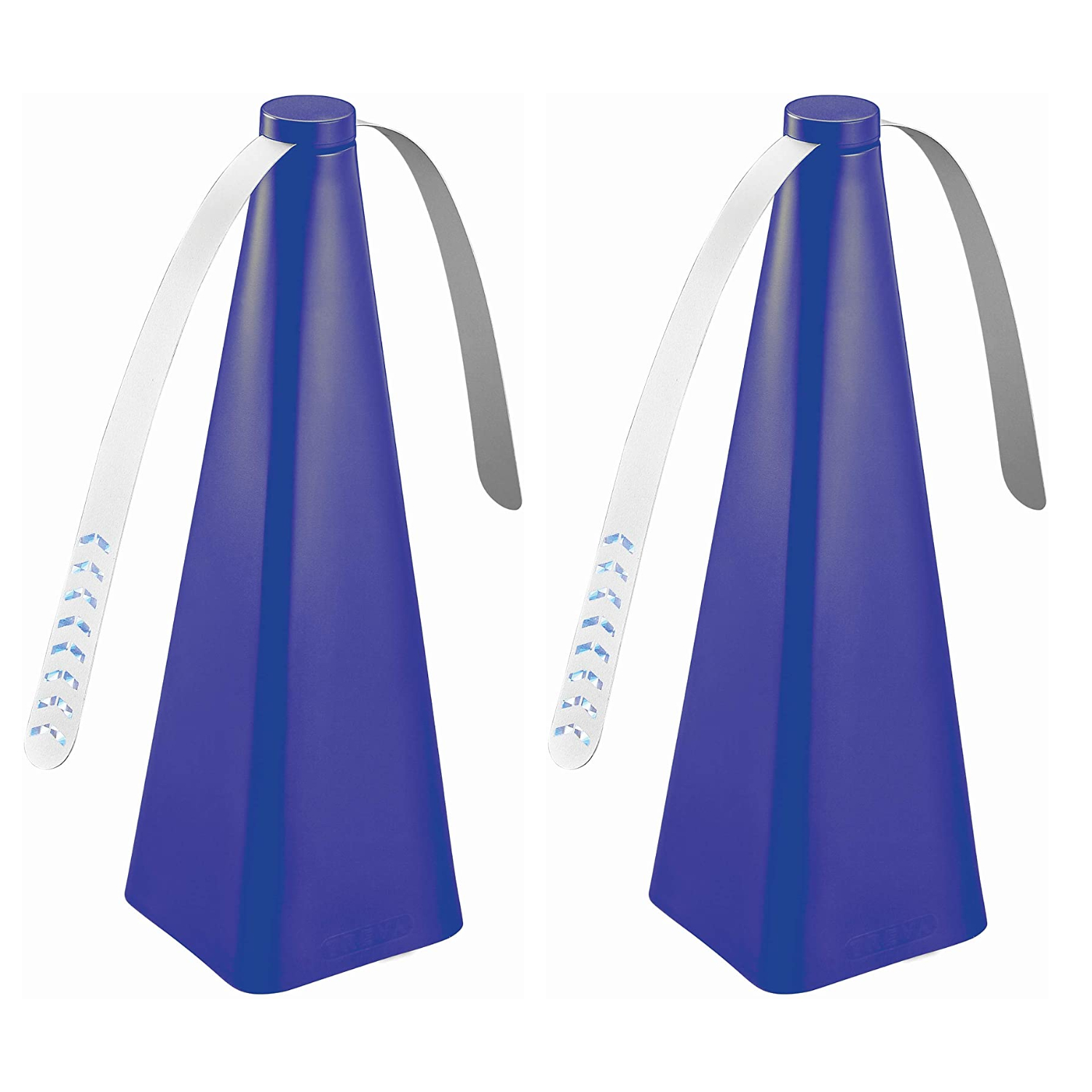 ChemicalFree Table Top Bug Repellent/Deterrent Fan with Holographic Blades, Blue (2 Pack