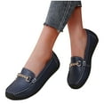 thumbnail image 5 of Wensltd Casual Penny Loafers for Women Versatile Soft Sole Women Dressy Shoes Comfortable Flat Loafers, 5 of 5