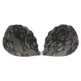 thumbnail image 1 of Un par de pegatinas de encaje para el pecho de concha, vestido de novia femenino, soporte superior, correa trasera invisible, pegatinas de sujetador de silicona, 1 of 5