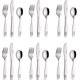 thumbnail image 1 of Exzact Childrens Cutlery Set 18pcs Stainless Steel Kids Cutlery/toddler Utensils/flatware - 6 X Forks, 6 X Safe Dinner Knives, 6 X Dinner Spoons - Eng, 1 of 1
