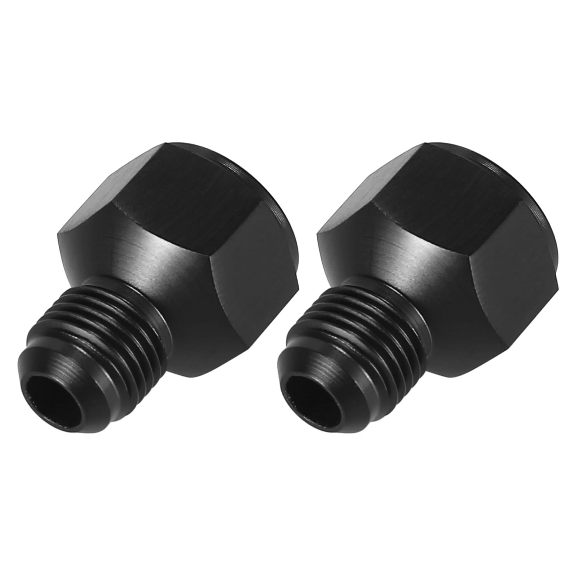 2Pcs AN8 Female to AN6 Male Flare Reducer Fitting Oil Cooler Bulkhead Adapter