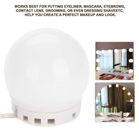 Ejoyous Vanity Led Makeup Mirror Lights Dimmable Bulb Concealable Mirror Lights Dimmable Bulb Concealable