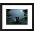 thumbnail image 2 of Elephant and Dog Meditate at Summer Night, Animals Framed Art Print Wall Art by Mike_Kiev Sold by Art.Com, 2 of 6