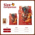 thumbnail image 3 of KLL Space Skeleton Art for Christmas Gift Bag,Holiday Bags for Gifts Christmas Bags & Drawstring Gift Pouch Reusable Holiday Gift Bags & Party Favor Bags (1 PCS)-Medium, 3 of 9