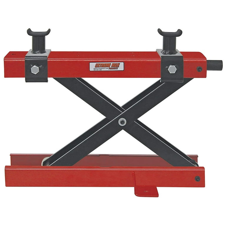Extreme Max 1100 Pound Motorcycle Scissors Jack Accessory with
