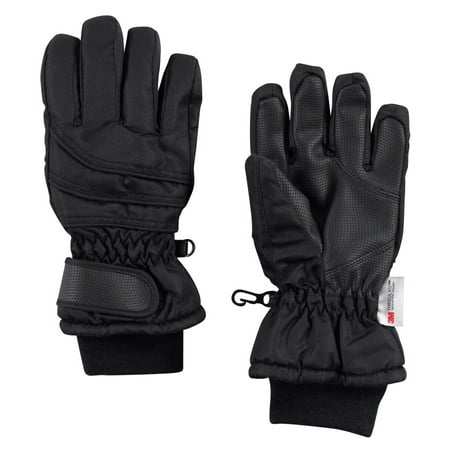 

Hudson Baby Unisex Snow Gloves Black 10-12 Years