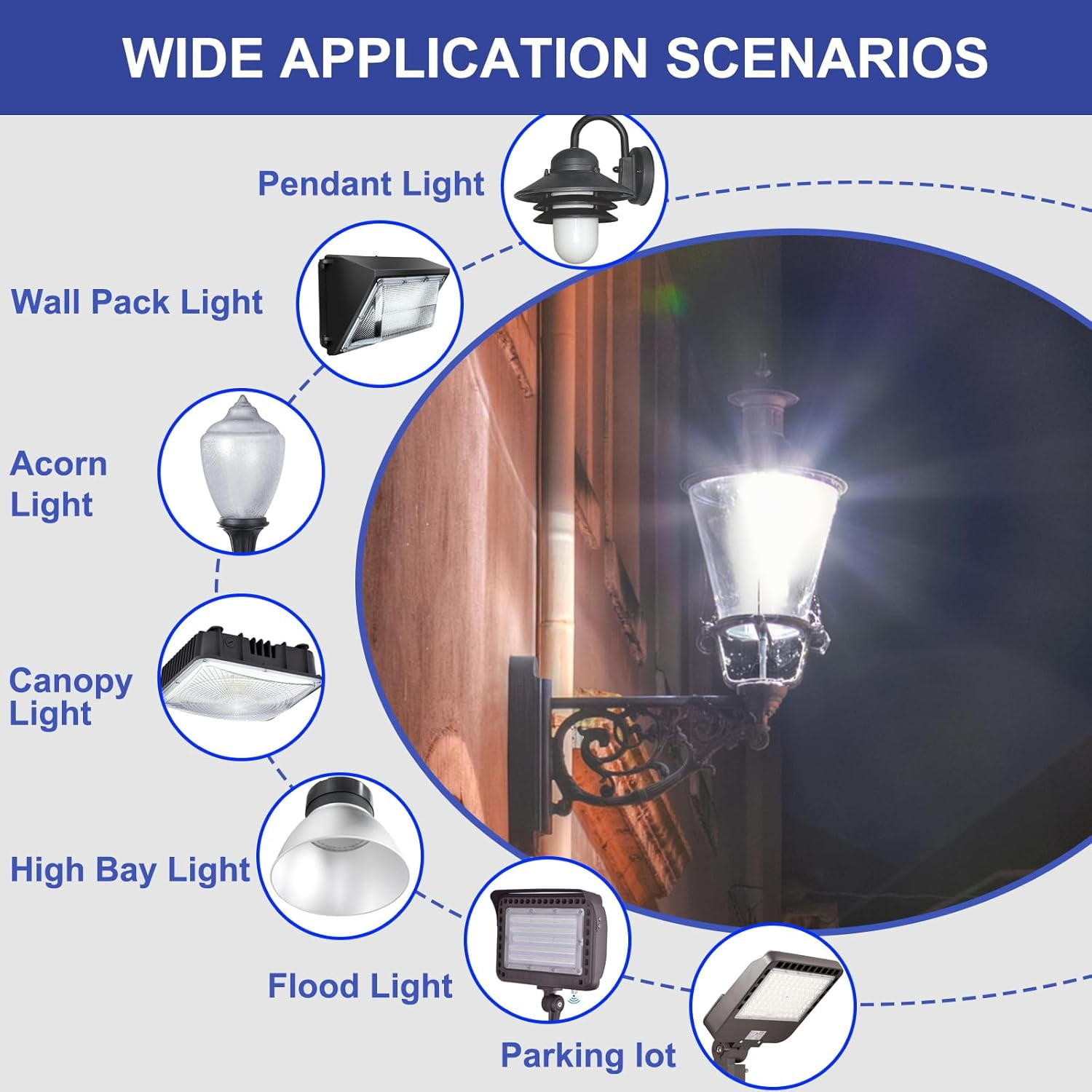 2 Pack 600W Equivalent LED Corn Light Bulb 6000 Lumen 5000K Daylight White E26 Medium Base 60W Corn Light Bulbs for Outdoor Indoor Garage Warehouse Factory Workshop