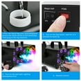 thumbnail image 2 of 600W Fog Machine with Disco Ball & 8 RGB LED Lights – 2000CFM and Remote Control for Parties, Weddings, Halloween & DJ Events, 2 of 11