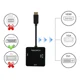 thumbnail image 3 of Adaptador Dp A Hdmi Vga Dvi Displayport A Hdmi 4k Adaptador, 3 of 5