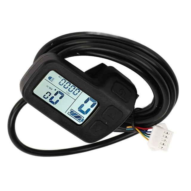 Instrument de Vélo Électrique, Affichage de Vélo Électrique Affichage de Vitesse Vélo Électrique Compteur de Vitesse Vélo Électrique Affichage de LCD Optimisé pour l'Excellence