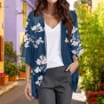thumbnail image 2 of Women's Coats Lightweight Puff Sleeve Chiffon Cardigan Fall Fashion Outfits, 2 of 4