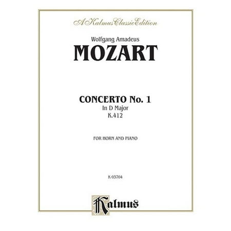Horn Concerto No 1 K 412 Walmart Com
