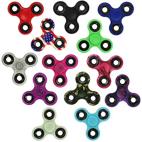 Fidget Spinners Standard Size Wholesale Lot of 24 Bulk Pack New