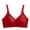Red, variant on Bras for Women Solid Color Wireless Seamless Invisible Open Back Push Up Racerback Daily Bra for Versatile Styling Bras for Women