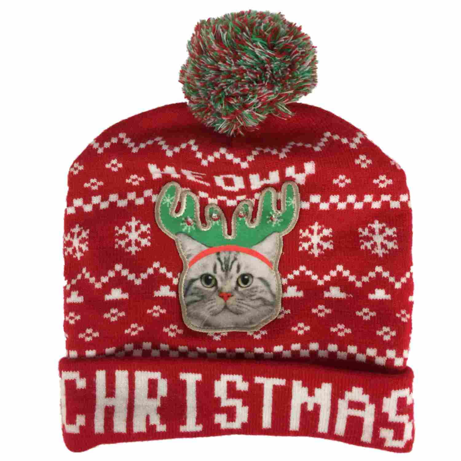 mens christmas wooly hats