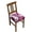 Four Pieces, variant on Bingfone Skull White Horse Restaurant Chair Seat Covers,Removable Washable Chair Covers Protects