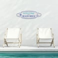 thumbnail image 2 of Northlight Welcome To Our Beach House Metal Wall Sign - 25.25", 2 of 6