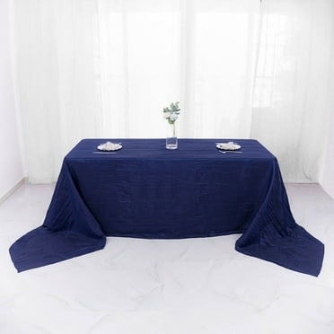 Efavormart 40"x90" Silver Metallic Foil Rectangle Tablecloth, Disposable Table Cover for Wedding ...