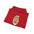 thumbnail image 3 of Bomber Flame Boy World Industries 2000s Skateboard Vintage Classic Hoodie Print - Cherry Red / 2XL, 3 of 5