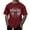 Brick Red, variant on oqasdz Men T Shirts for Outdoor Casual Wear Relaxed Fit Rock and Roll Graphic for Summer and Fall Tee Top