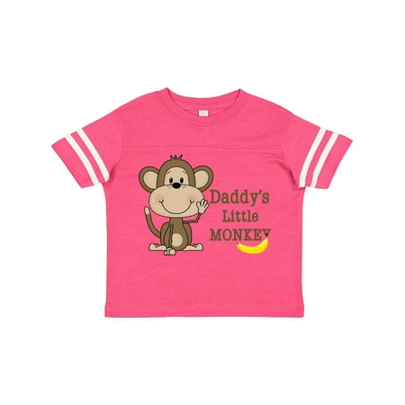 

Inktastic Daddy s Little Monkey Gift Toddler Boy or Toddler Girl T-Shirt