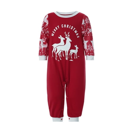 

Pudcoco Family Christmas Pjs Matching Sets Baby Christmas Matching Jammies for Adults and Kids Holiday Xmas Sleepwear Set