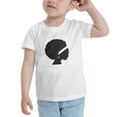 thumbnail image 3 of African American Women Funny Toddler T Shirts for Boys Girls (White, Youth S), 3 of 5