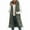 Gray, variant on RQYYD Long Womens Puffer Vest Winter Sleeveless Puffy Jacket with Hood Warm Quilted Vest for Women