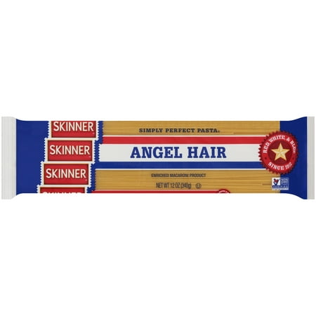 (6 Pack) Skinner Angel Hair Pasta, 12-Ounce Bag