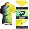 thumbnail image 3 of Sponeed Bike Jersey for Men Cycling Shirts MTB Top with Pockets Bicycle Clothing Wear Green L, 3 of 12