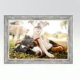 thumbnail image 4 of 25x37 Frame Silver Real Wood Picture Frame Width 1.5 inches | Interior Frame Depth 0.5 inches |, 4 of 8
