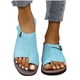 thumbnail image 4 of Karight Women's Casual Sandals, Summer Flat Shoes, Comfortable Ring Toe Sandals, Casual Non Slip Beach Shoes, 4 of 9