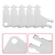 thumbnail image 2 of BRIGHTFUFU 5 uds. Dispensador Universal de toallas de papel, llave de repuesto para dispensador de papel higiénico con llaveros, 2 of 8