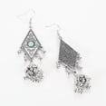 thumbnail image 6 of RSAMD Vintage Silver Ethnic Turquoise Drop Earrings Boho Jewelry Gift for Women-Style B, 6 of 9