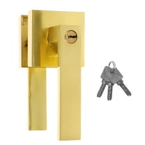 Hytrove 1 Set Alloy Door Knob for Interior Doors with Privacy Locking 11.8x5.6x2.6in