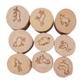 thumbnail image 1 of Impression Animale, 9 Pcs Motif d'Animaux Portable Robuste pour Cartes, 1 of 7