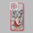 thumbnail image 3 of Funda de teléfono Blancanieves y los siete enanitos para Apple iPhone 15 16 Pro XS Max 13 14 Plus XR SE 7 8 12 11 Pro plus mate, 3 of 5
