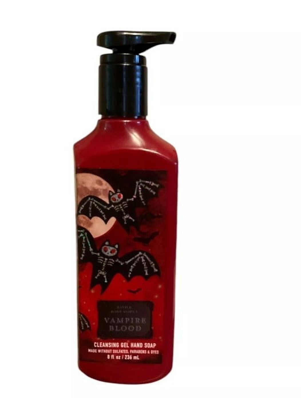 Bath and Body Works Vampire Blood Cleansing Gel Hand Soap 8 Fl Oz