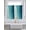 Turquoise, variant on Blue Teal Ombre Bathroom Window Curtain, Coastal Beach Modern Abstract Art Light Filtering Coffee Kitchen Curtains, Bedroom Living Room Curtains 2 Panel 84"x45"