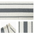 thumbnail image 2 of Sm:)e Grey Farmhouse Woven Rustic Hollow Table Runner, Boho Table Runner, Dining Kitchen Home Decor, 12x72 Inch, 2 of 6