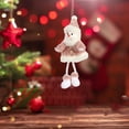 thumbnail image 4 of Adornos de Navidad Elk Angel Peluche Decoración para El Hogar Decoraciones de Monigote de nieve Zulema Colgante de felpa, 4 of 7