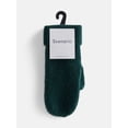 thumbnail image 4 of Scenario Women's Rib Mittens, Green, 4 of 4