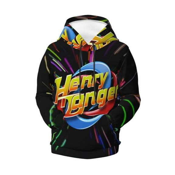 Boys Girls Henry Danger Hoodie 3d Printed Cartoon Anime Long Sleeve Hooded Pullover Sweatshirt With Pocket For Teens